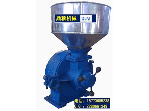 30型磨片式粉碎機(jī)、磨粉機(jī)磨粉機(jī)，磨片式，產(chǎn)量達(dá)1000公斤時(shí),粗細(xì)可調(diào)